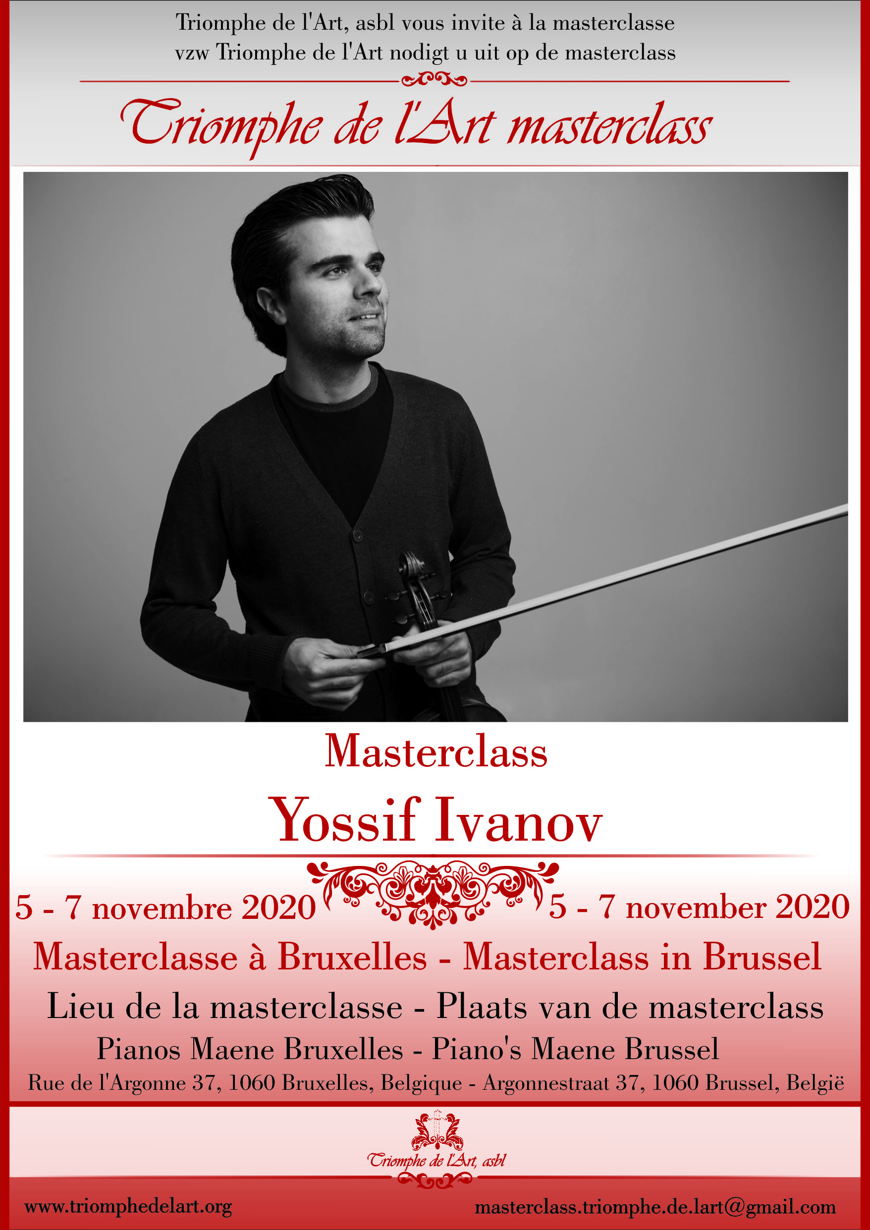 Yossif Ivanov poster masterclasse