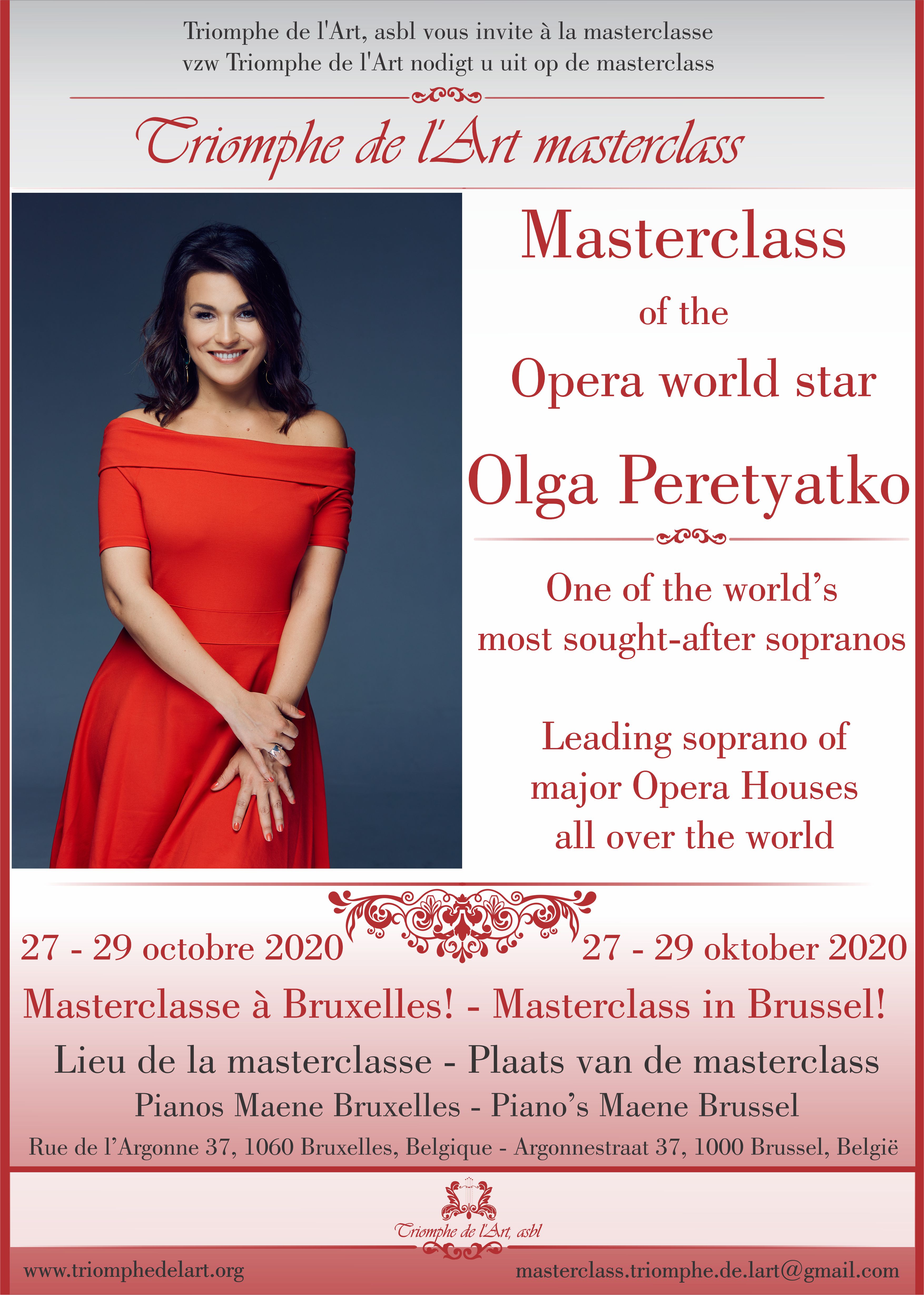 Olga Peretyatko masterclass