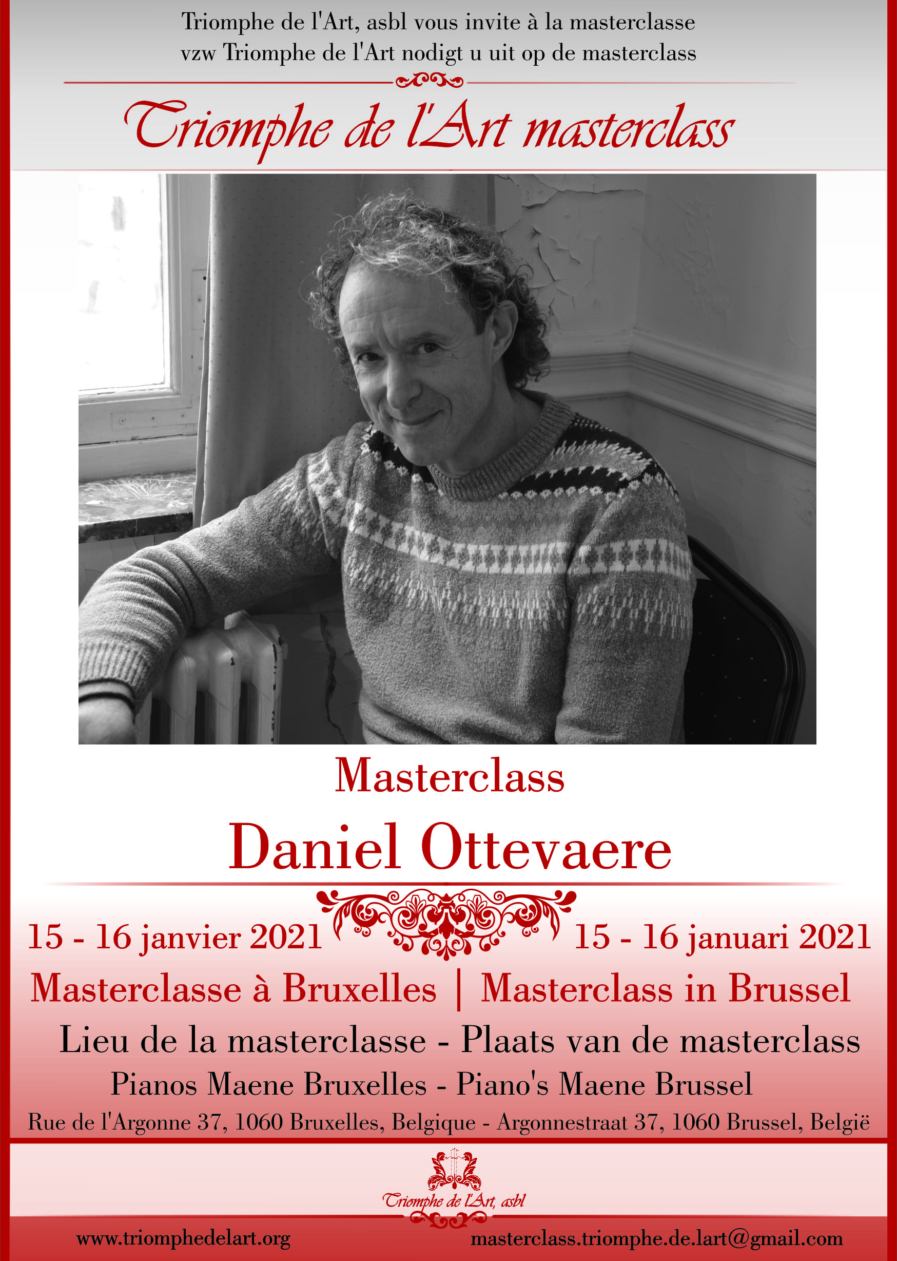 Daniel Ottevaere masterclasse janvier 2021