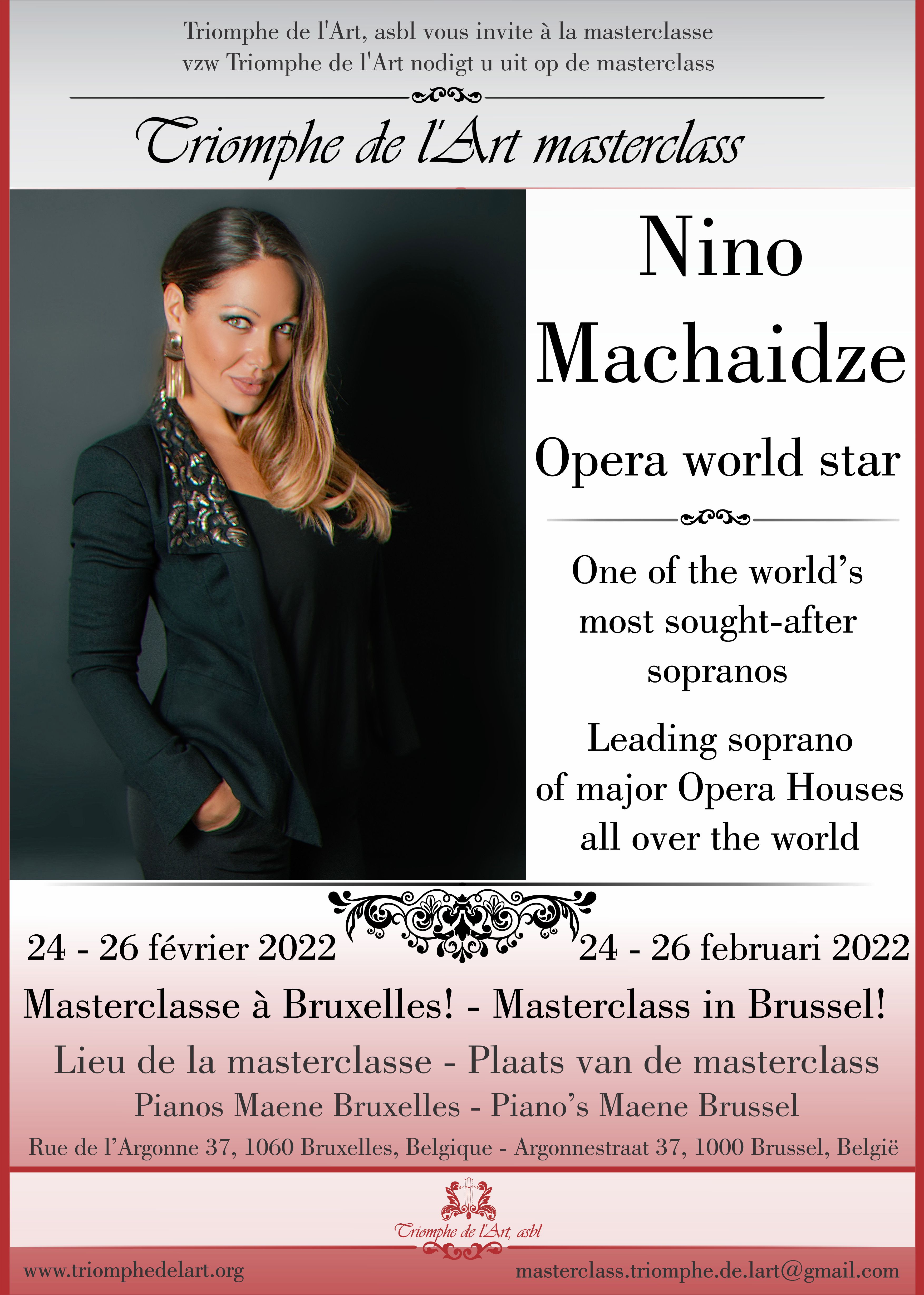 Nino Machaidze masterclass february 2022
